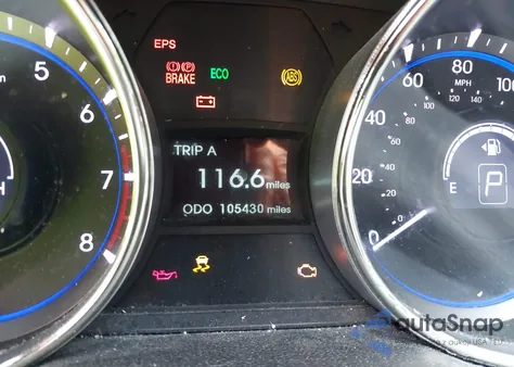 2011 Hyundai Sonata Gls из США, поврежденный, VIN 5NPEB4AC0BH263174